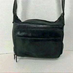 Perlina Black Crossbody Bag